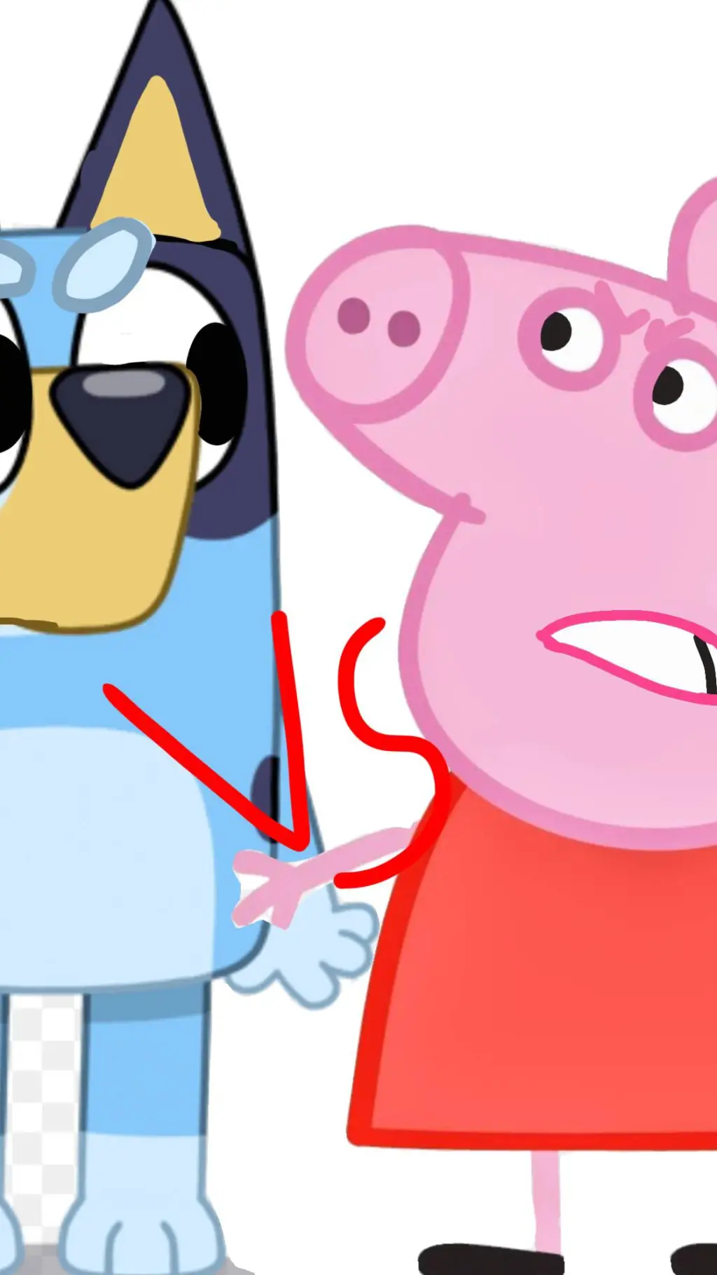 Talkie AI - Chat with 🐕🩵bluey va Peppa❤️
