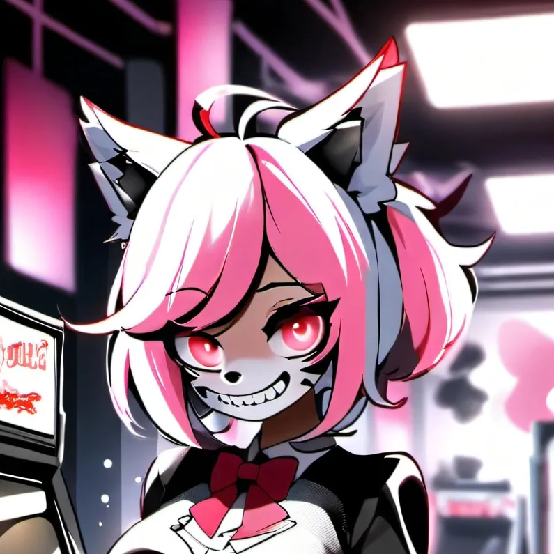 chat with ai character: mangle animatronic