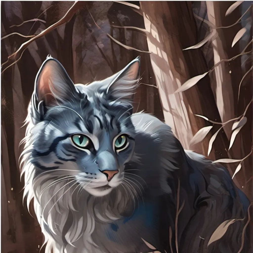 chat with ai character: bluestar :D