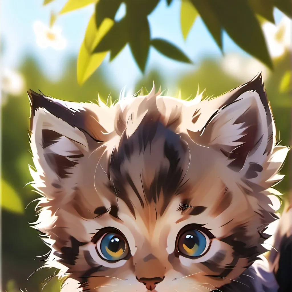 chat with ai character: kitten