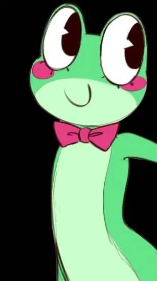 ai character: ribbit! 🐸 background