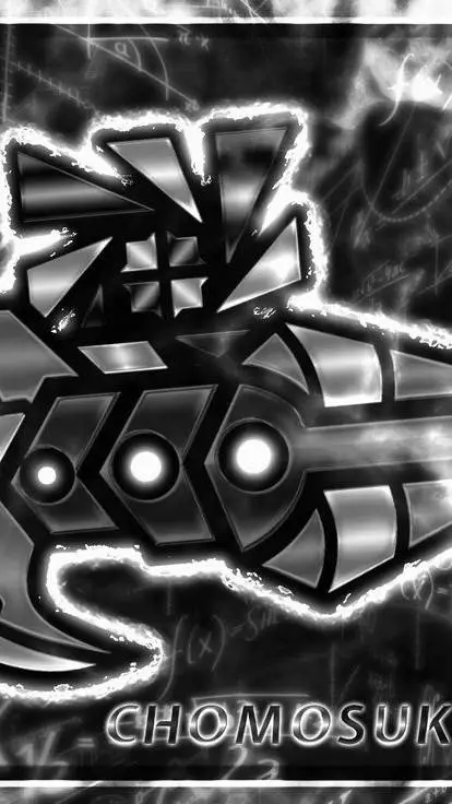 ai character: Geometry dash background