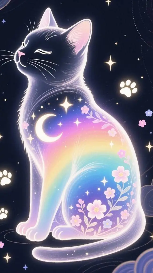 ai character: kitty background