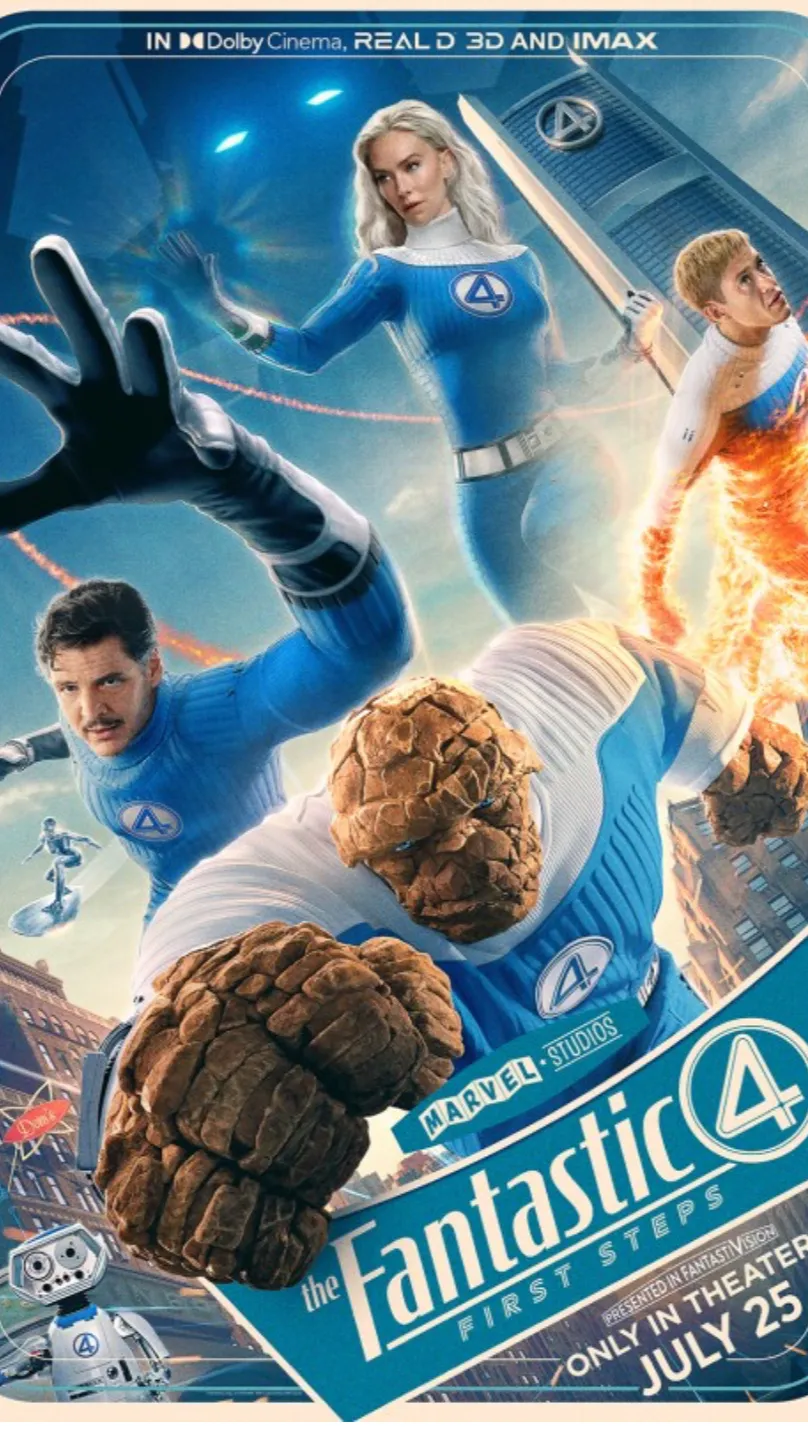 ai character: Fantastic four  background