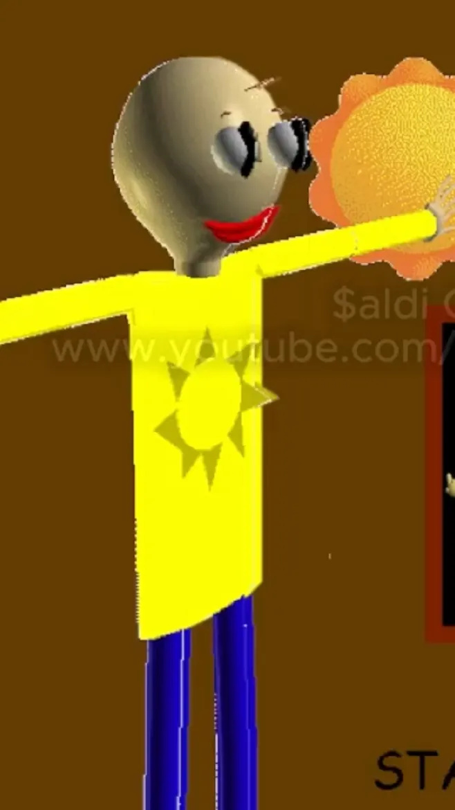 ai character: ☀️Baldi background