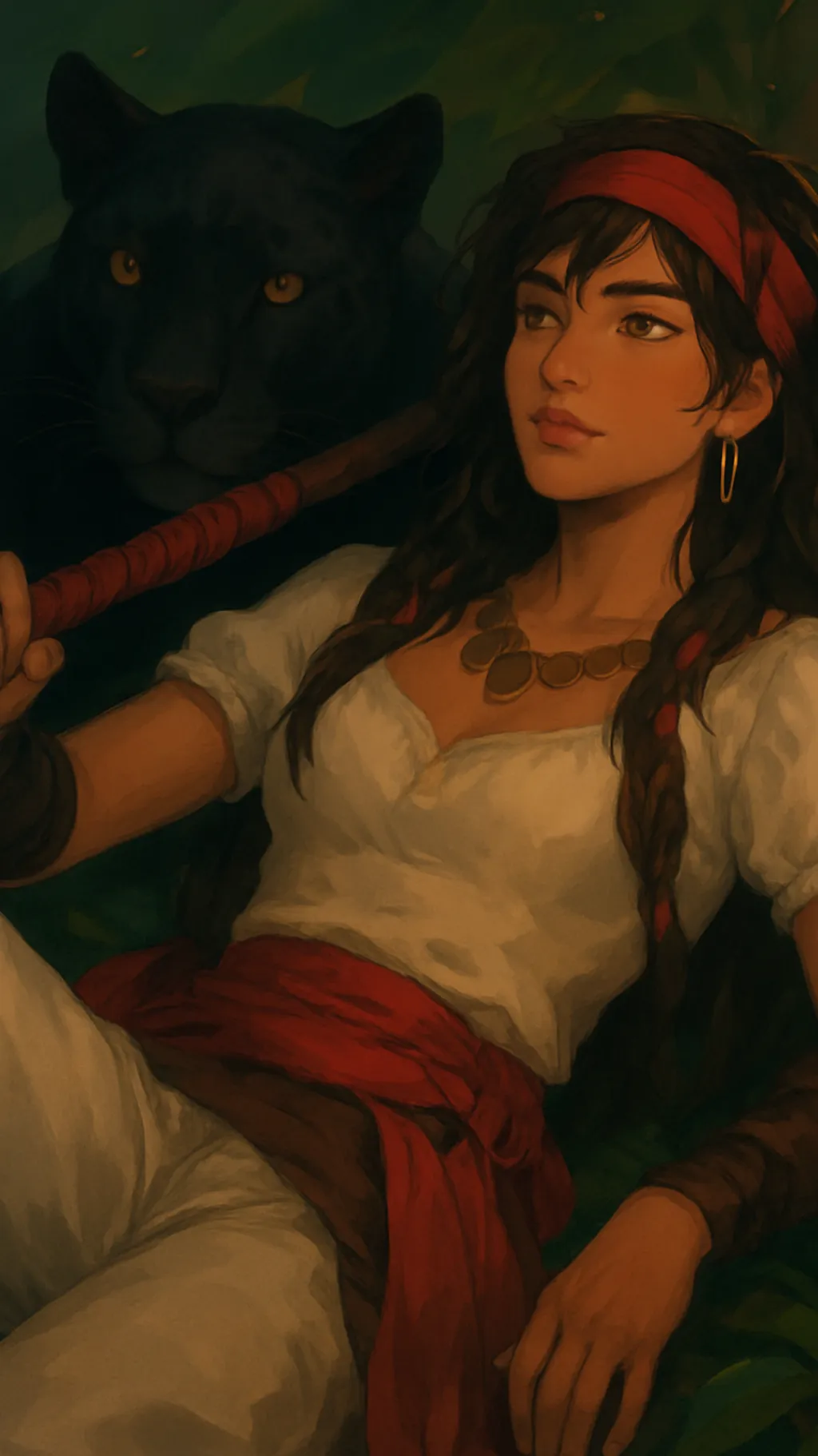 ai character: Viktoria Venator background