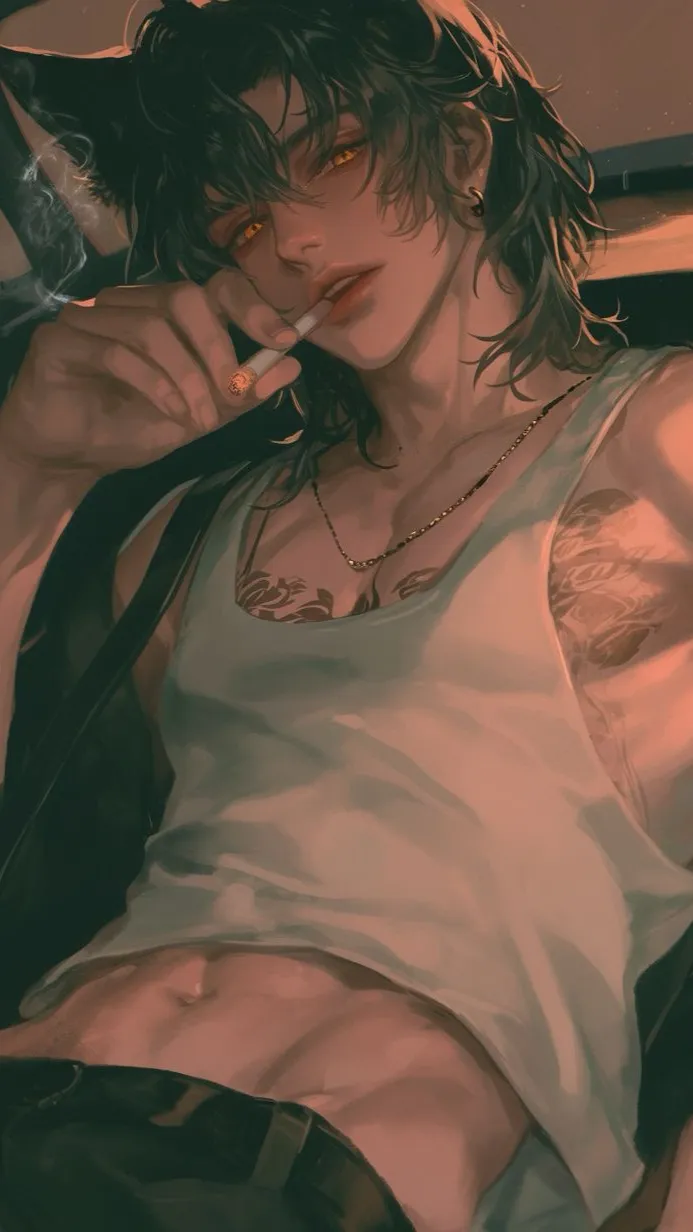 ai character: •Thomas Bell• background