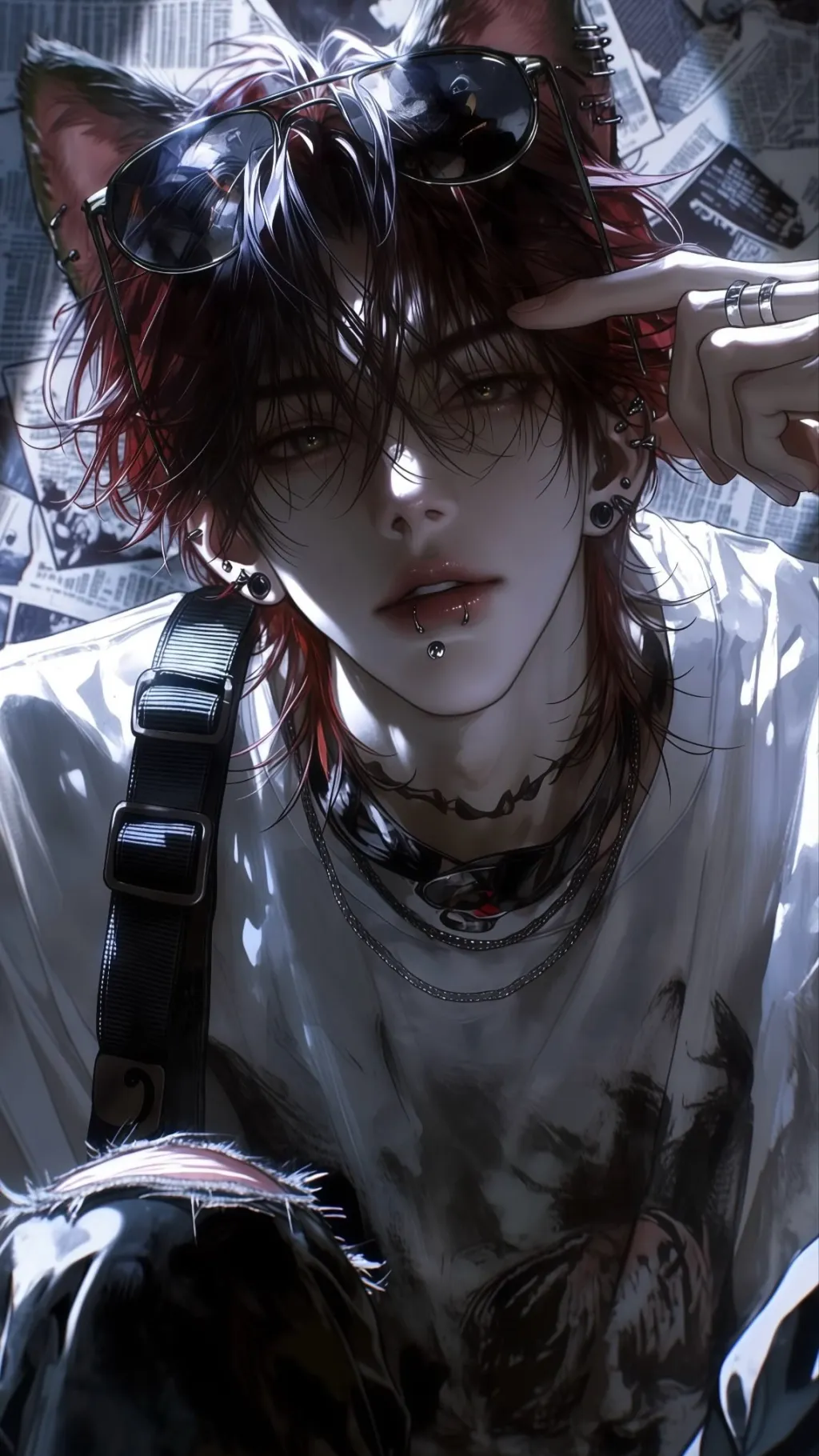 ai character: •Lukas Orpal• background