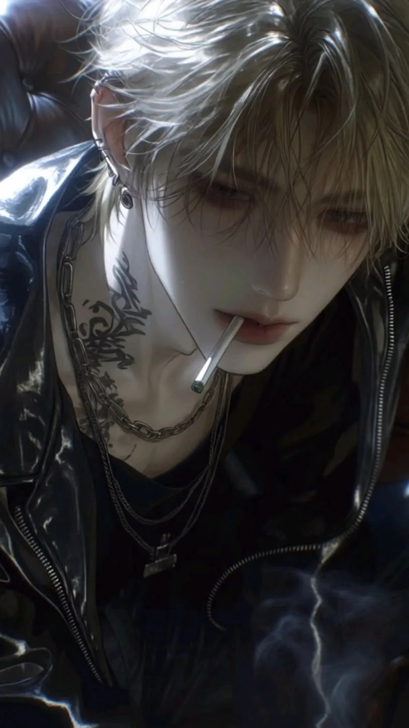 ai character: •Markus McVey• background
