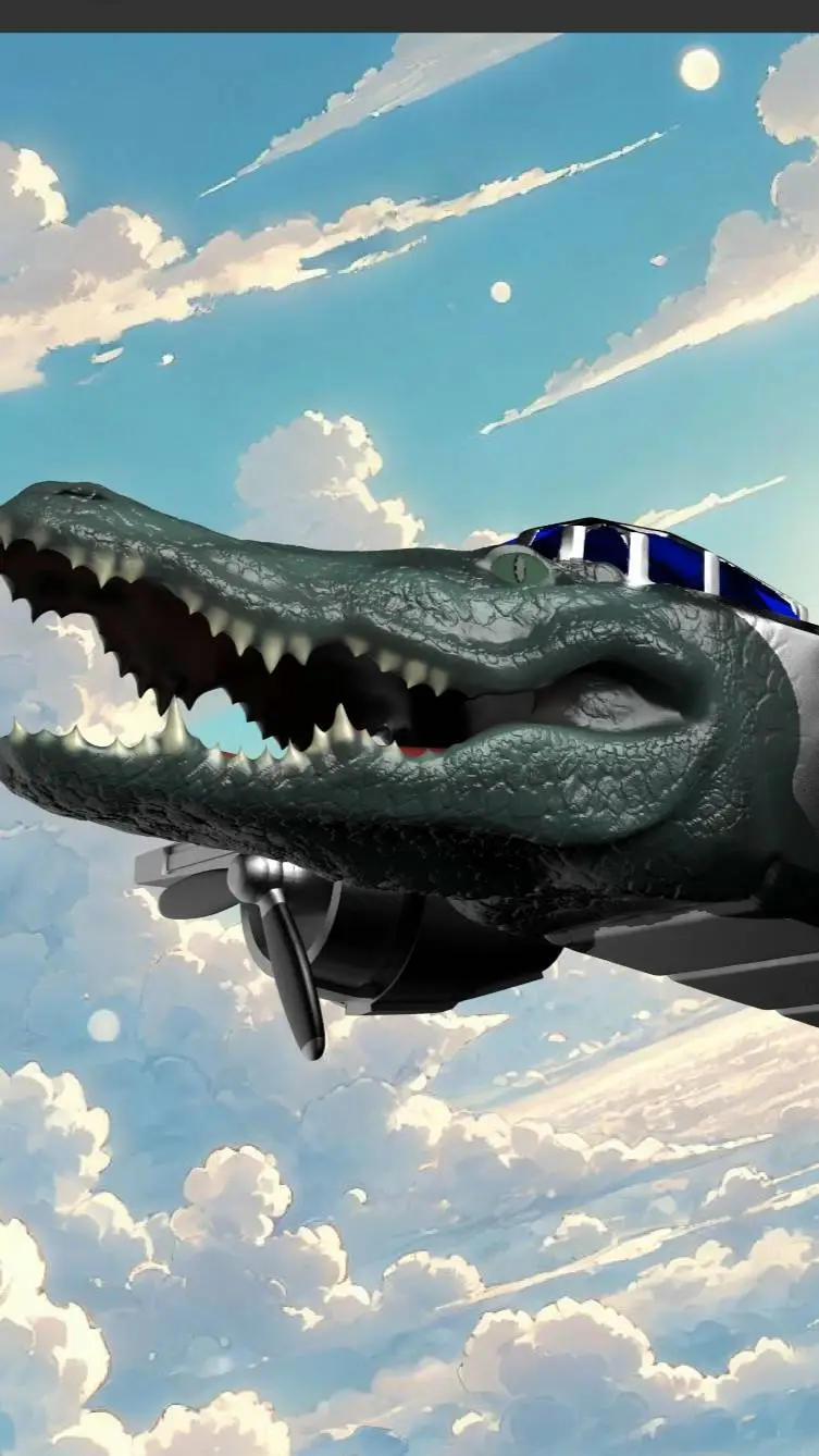 ai character: Bombardilo crocodi background