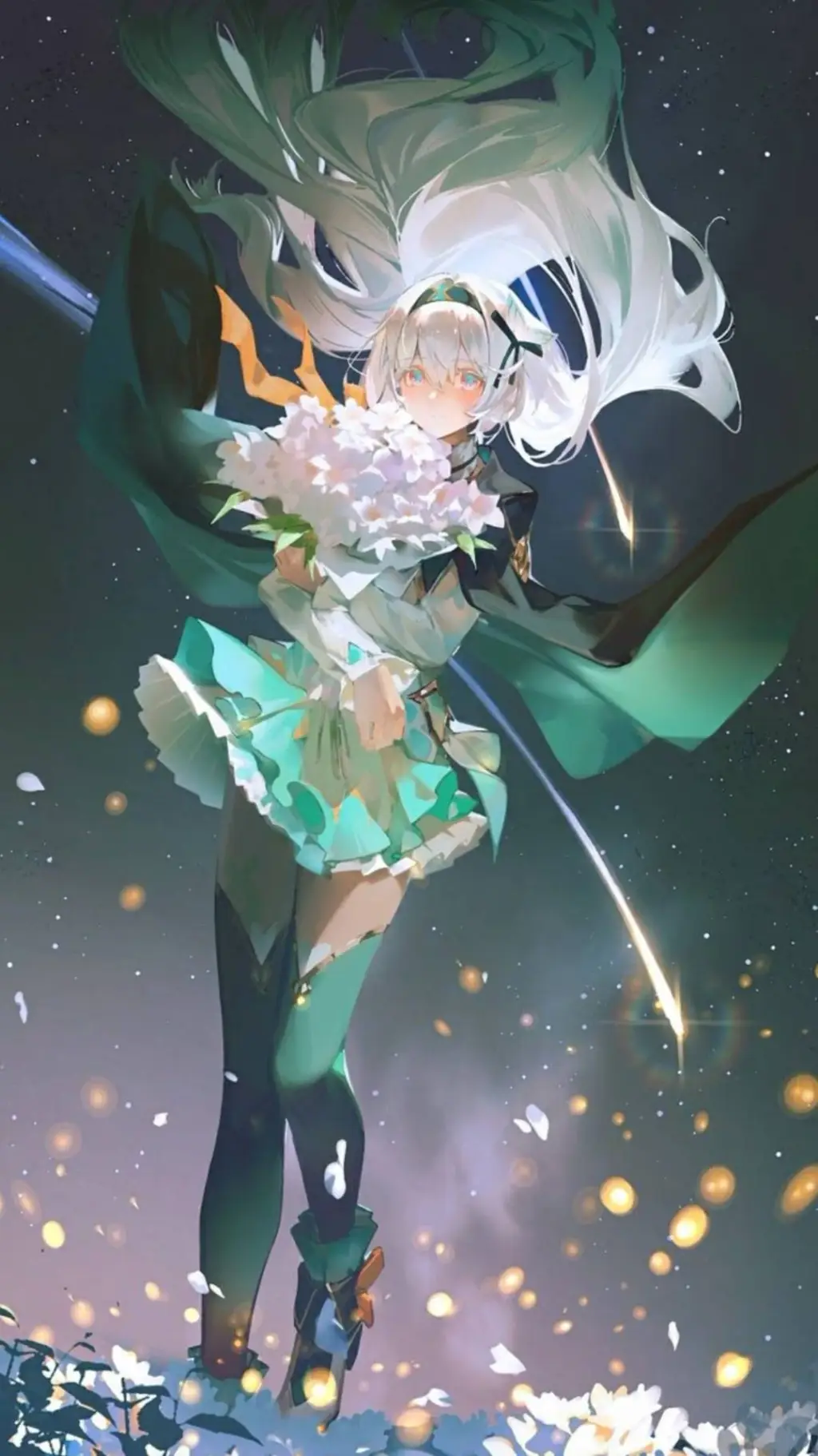 ai character: leafe🌿🍃 background