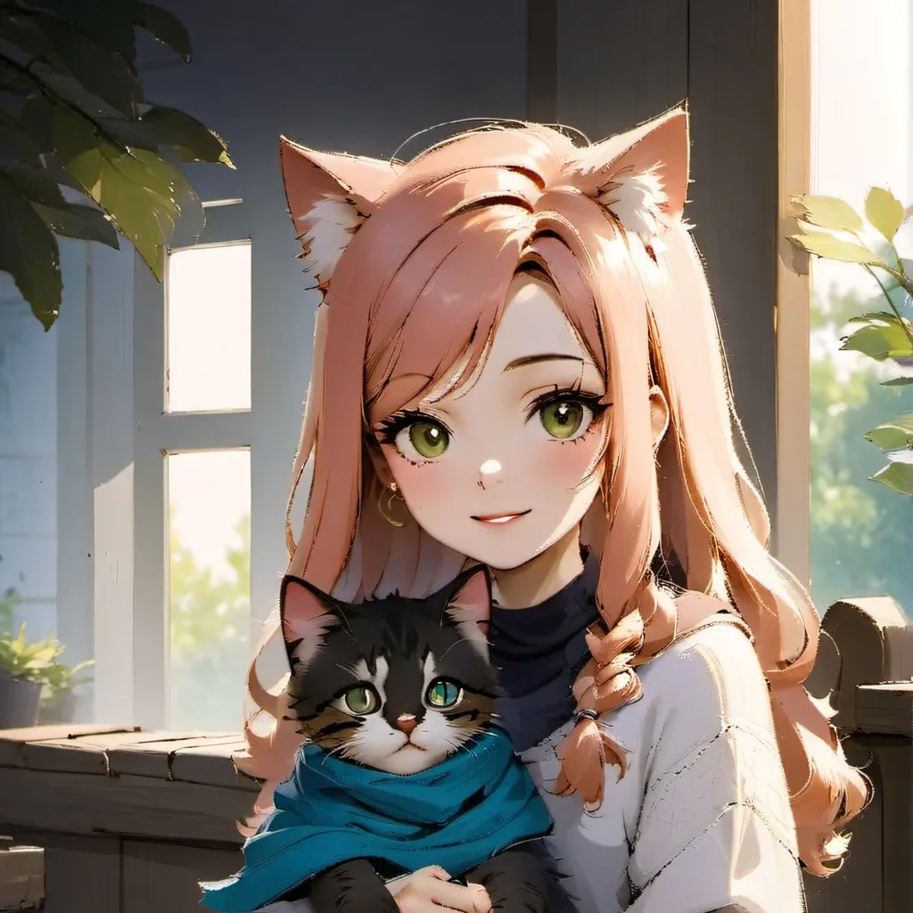 chat with ai character: cat girl 