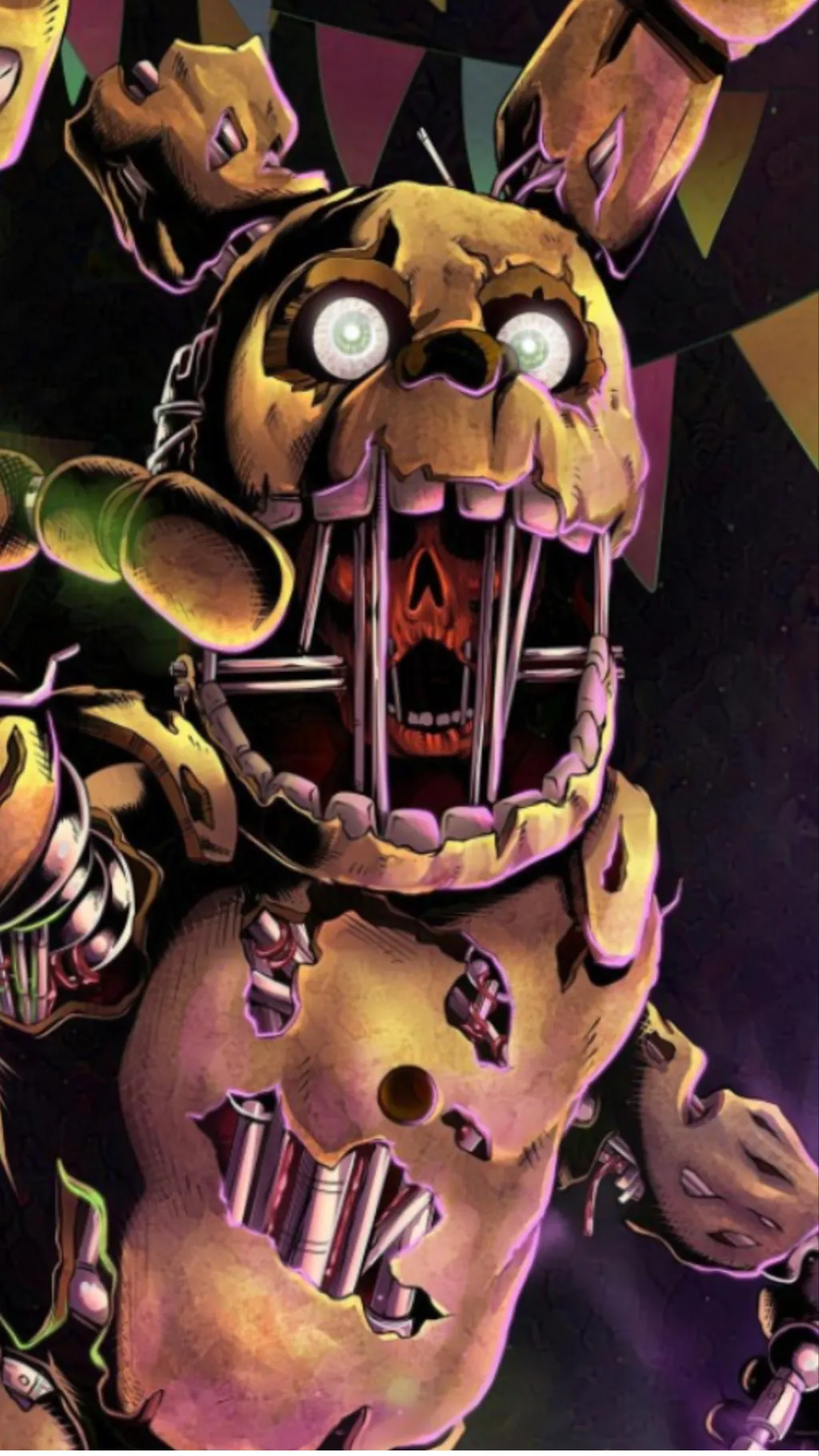 ai character: Springtrap background