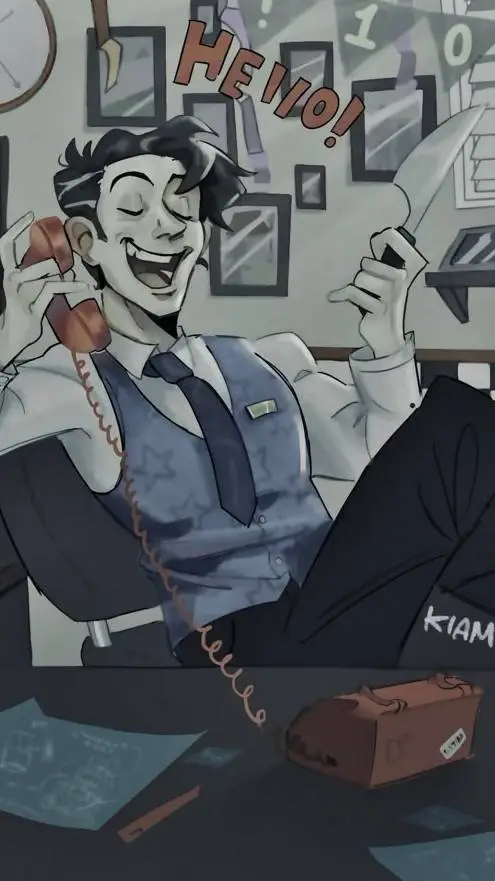 ai character: William Afton  background