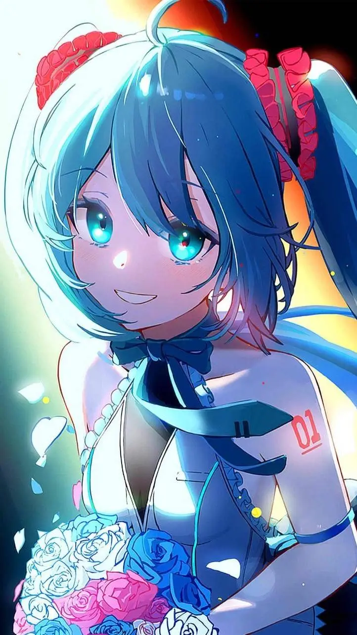 ai character: Hatsune Miku!!  background