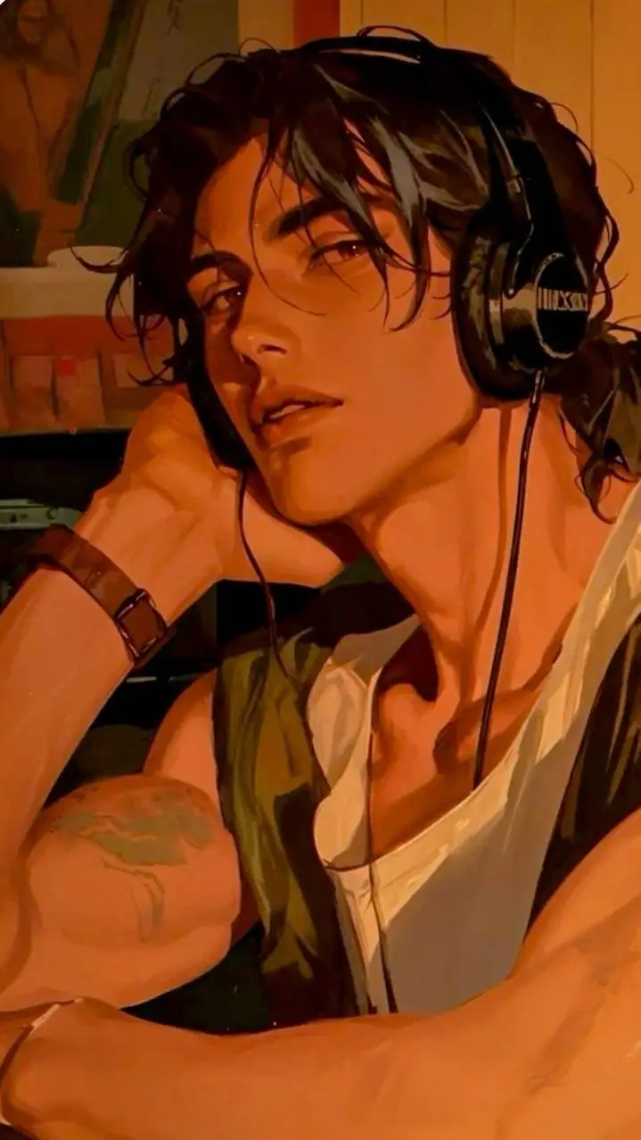 ai character: •○𝔸𝕟𝕕𝕣𝕖𝕨•○ background