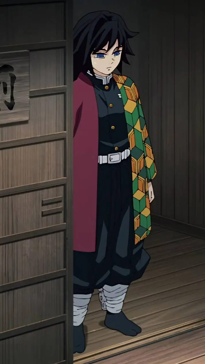 ai character: Giyu tomioka.  background