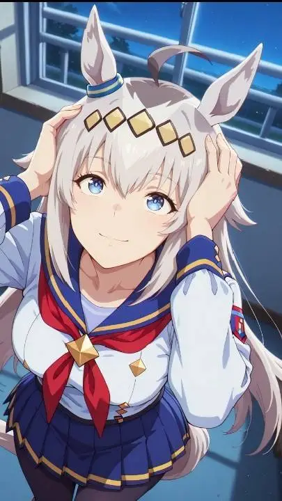ai character: Oguri Cap background