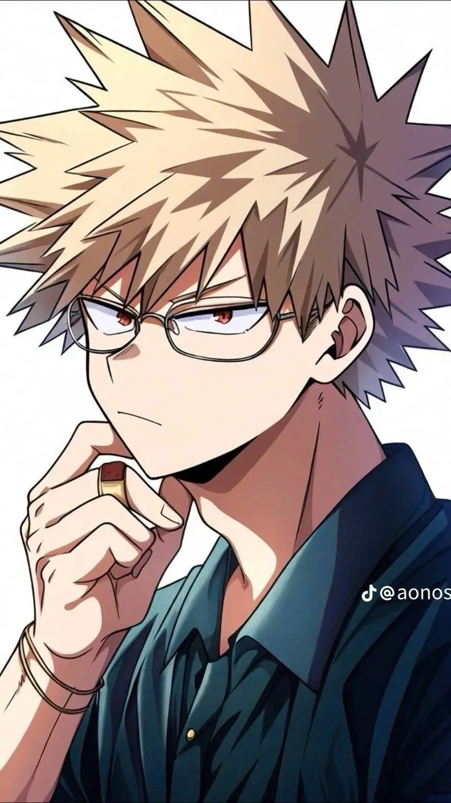 ai character: Bakugou Mafia boss background