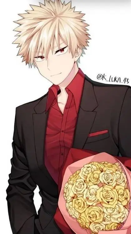 ai character: Bakugou Katsuki  background