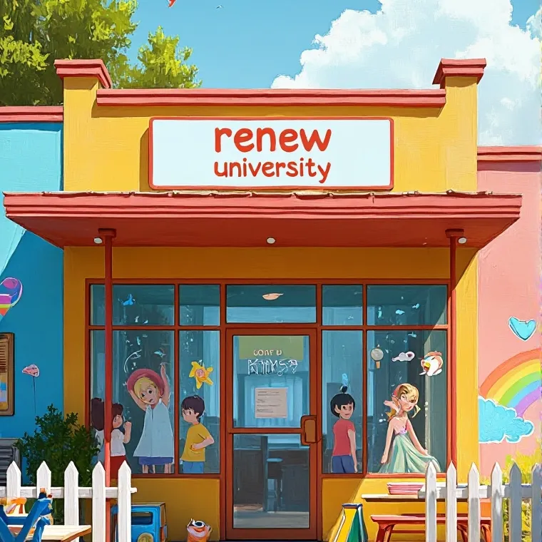 chat with ai character: Renew University