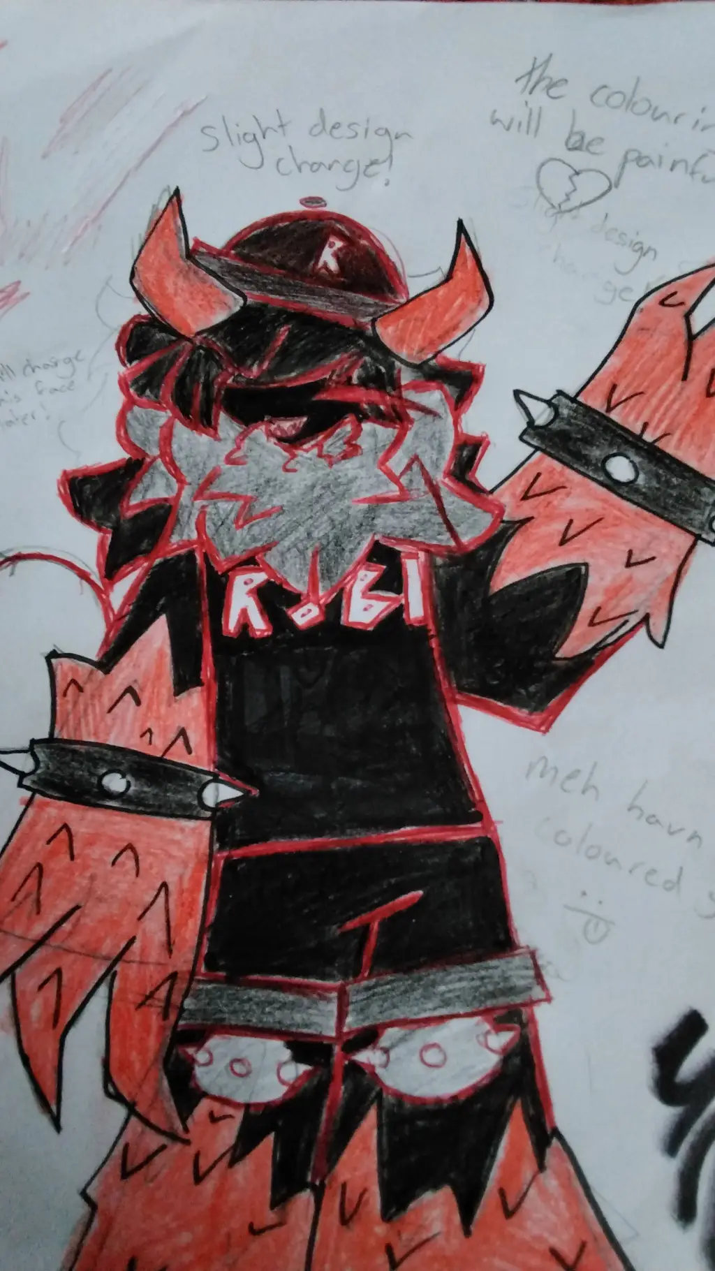 ai character: forsaken loves you background