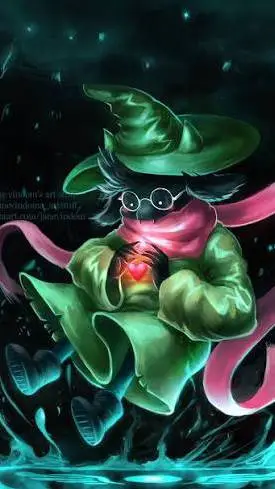ai character: Ralsei background