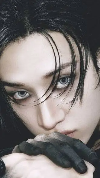 ai character: Bang chan 🐺😍 background