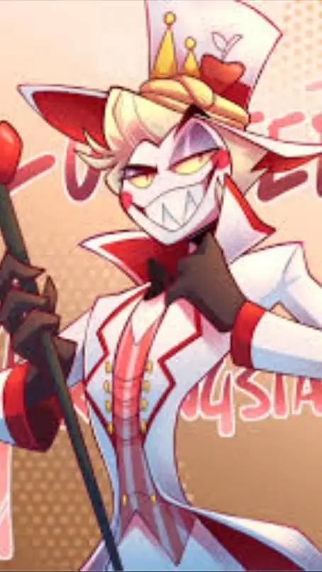 ai character: LuciferMorningstar background