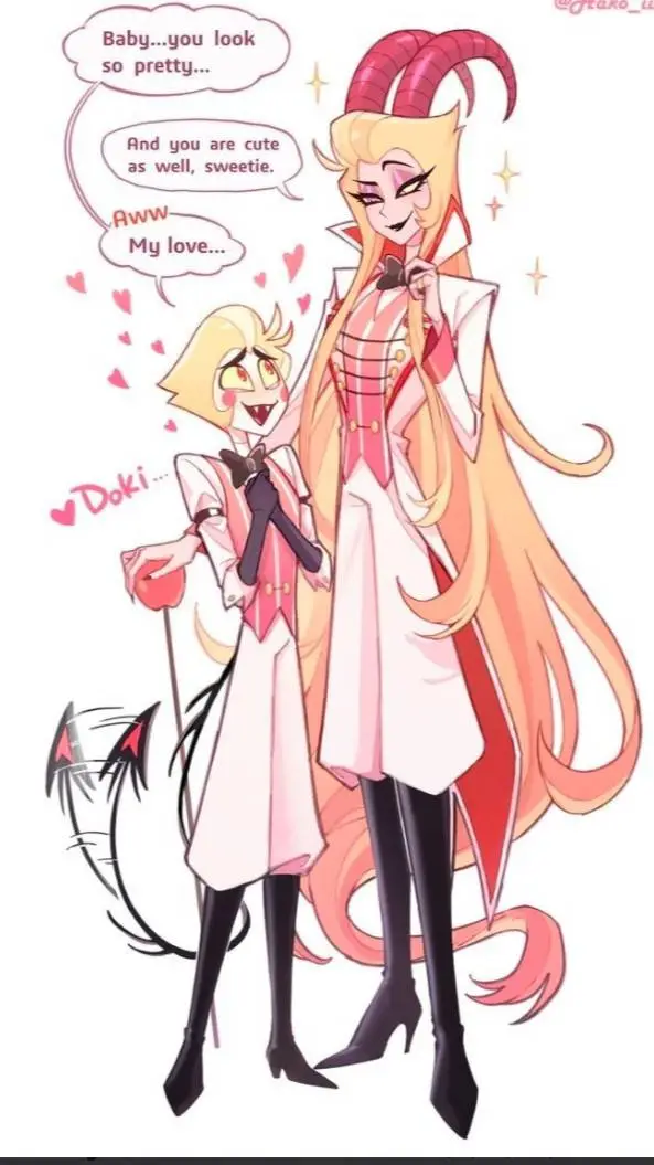 ai character: Lucifer X Lillth background