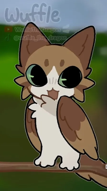 ai character: Meowl  background