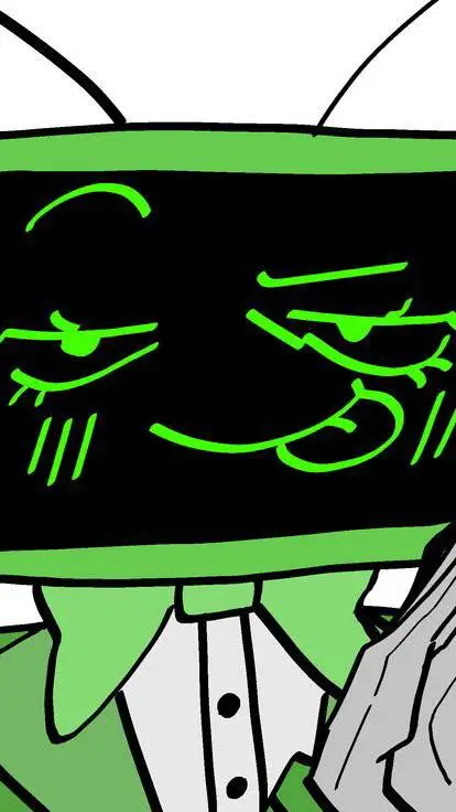 ai character: Freaky Vee✨😝 background