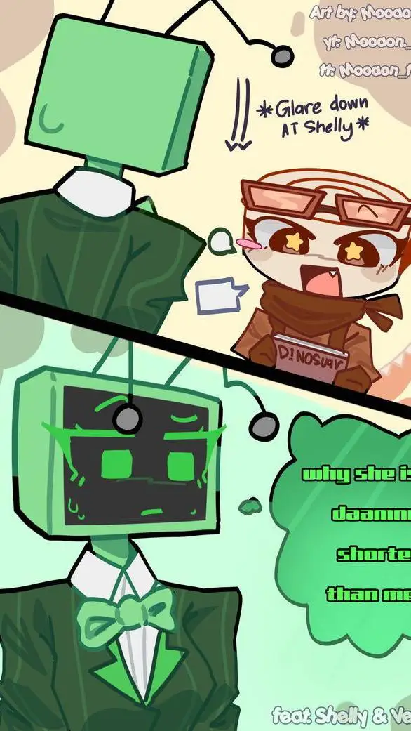 ai character: SHELLYVISION 💞 background