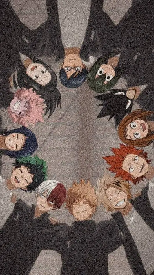 ai character: Mha Boys background