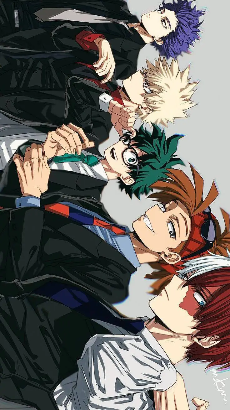 ai character: MHA Boys background