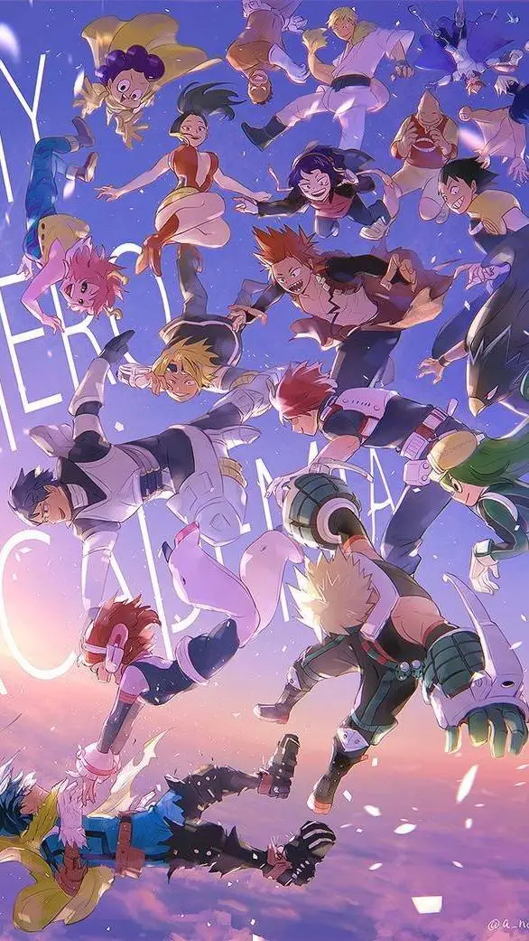 ai character: MHA in your home background