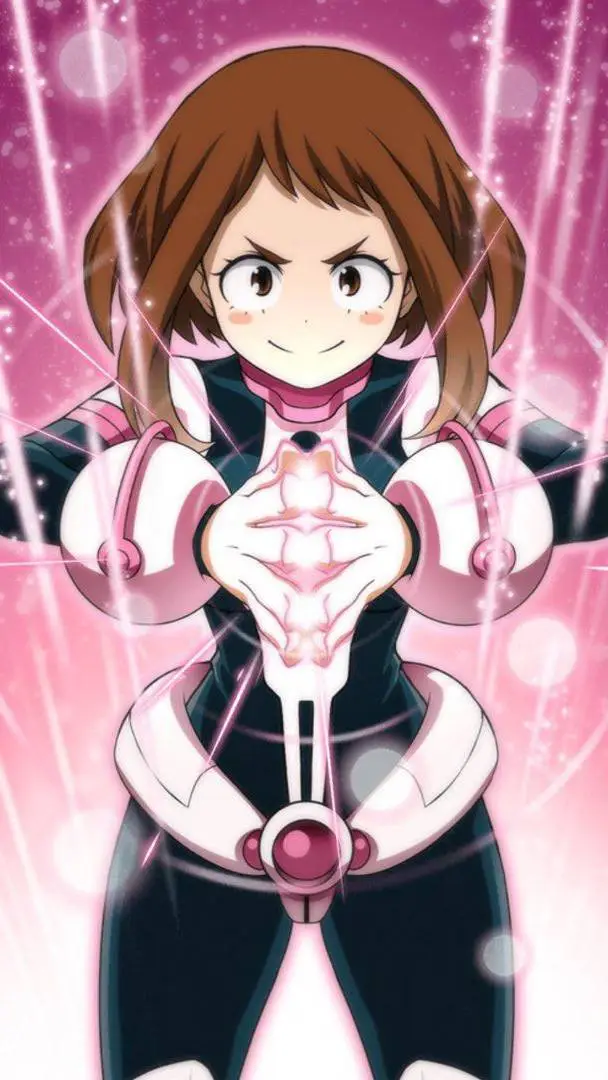 ai character: Ochaco Uraraka  background