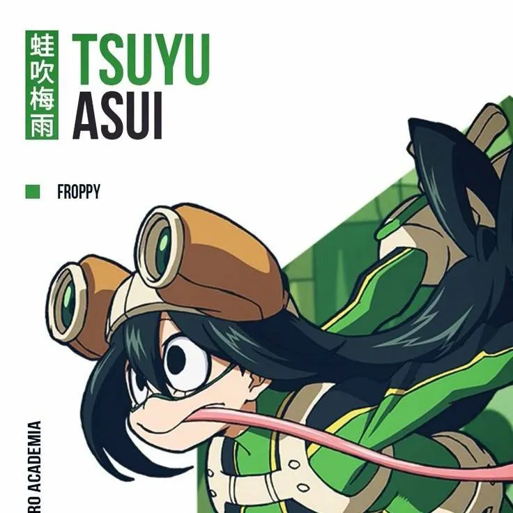 chat with ai character: Tsuyu Asui