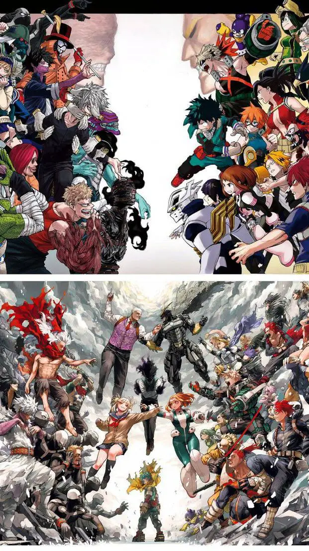 ai character: MHA in your house background