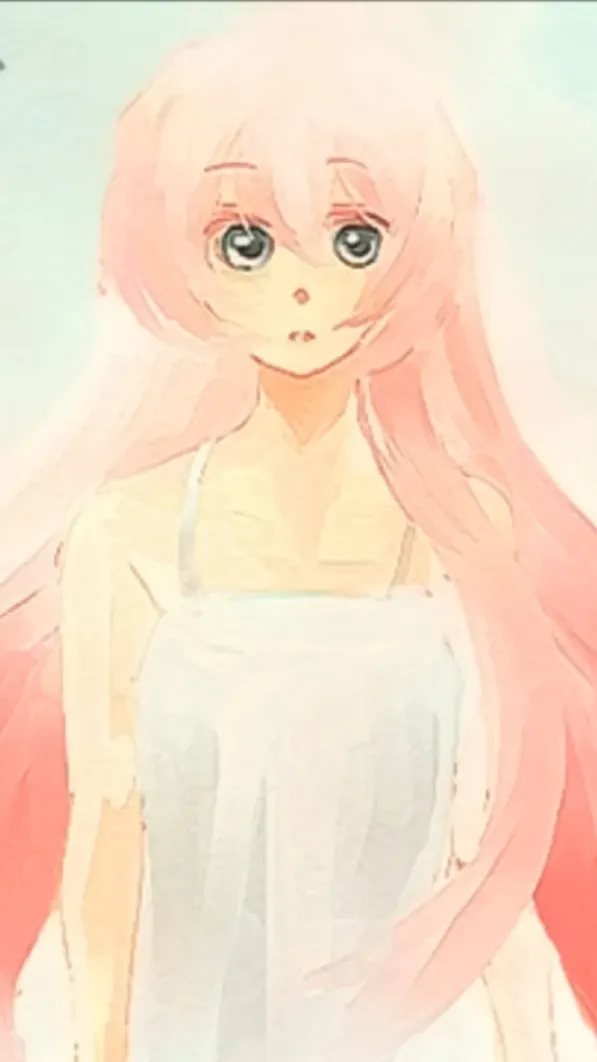 ai character: Freesia background