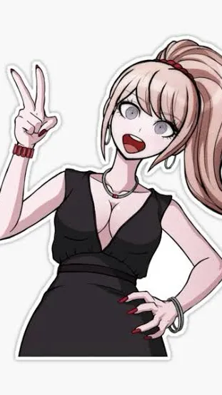 ai character: Junko Enoshima background
