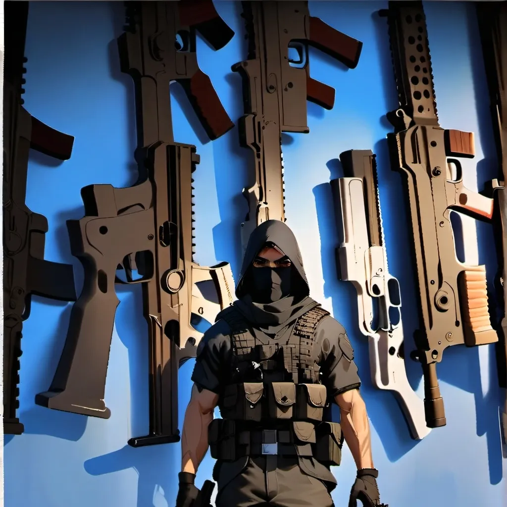 chat with ai character: living guns