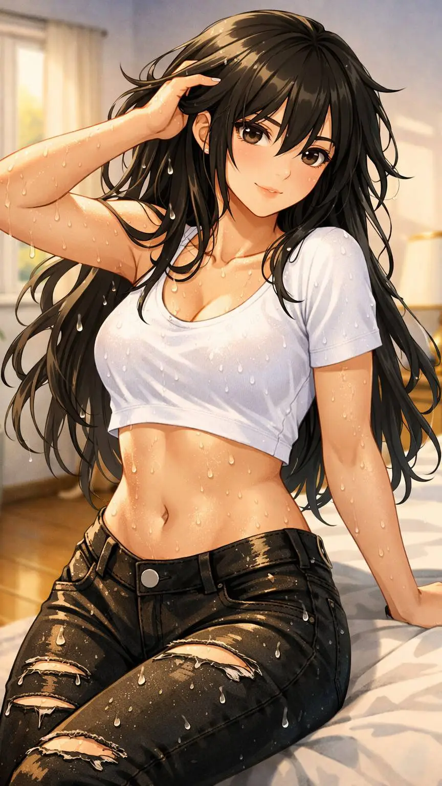 ai character: Menna background