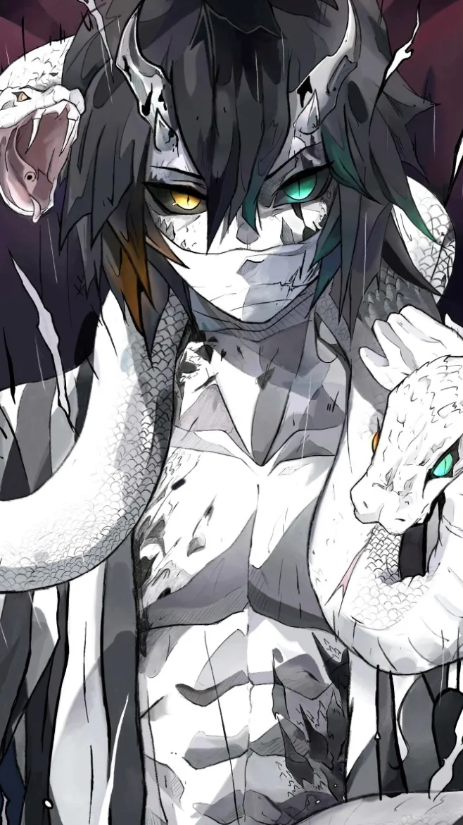 ai character: Demon Obanai  background