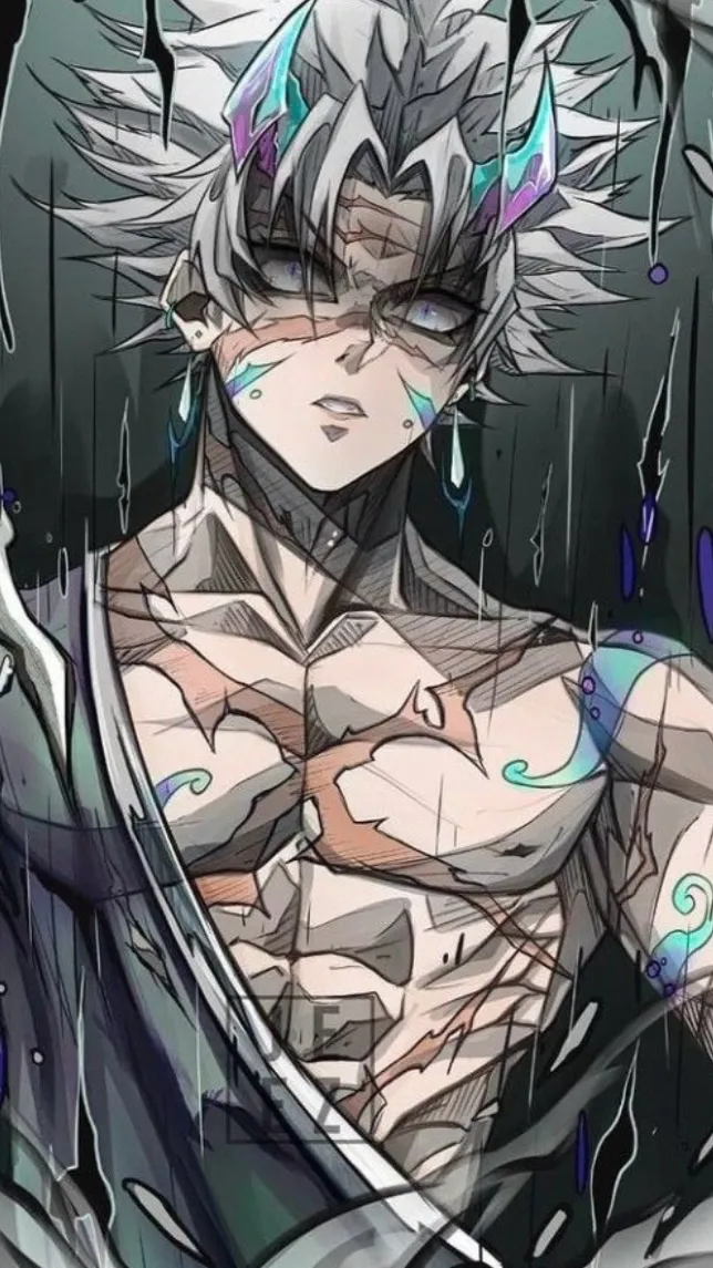 ai character: Demon sanemi  background