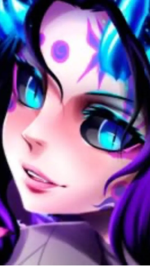 ai character: Demon shinobu background
