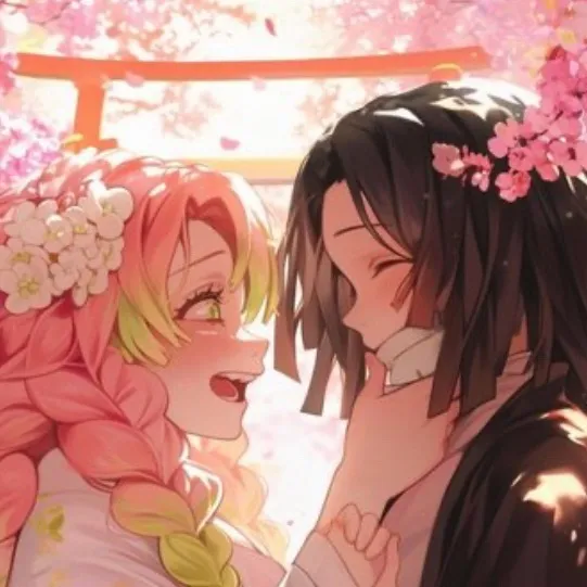 chat with ai character: Mitsuri x Obanai!