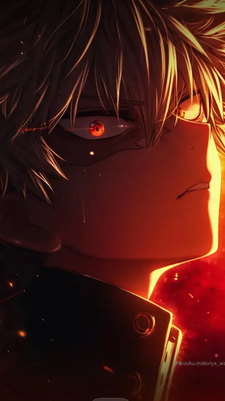 ai character: 💥🔥Bakugo🔥💥 background