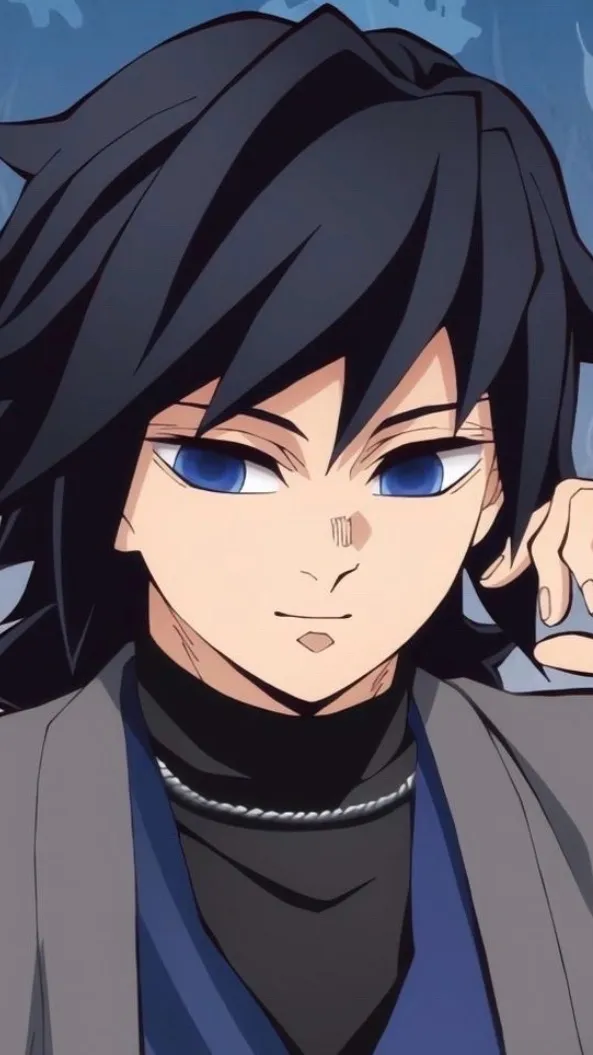 ai character: {}Giyuu_smiled?!{} background