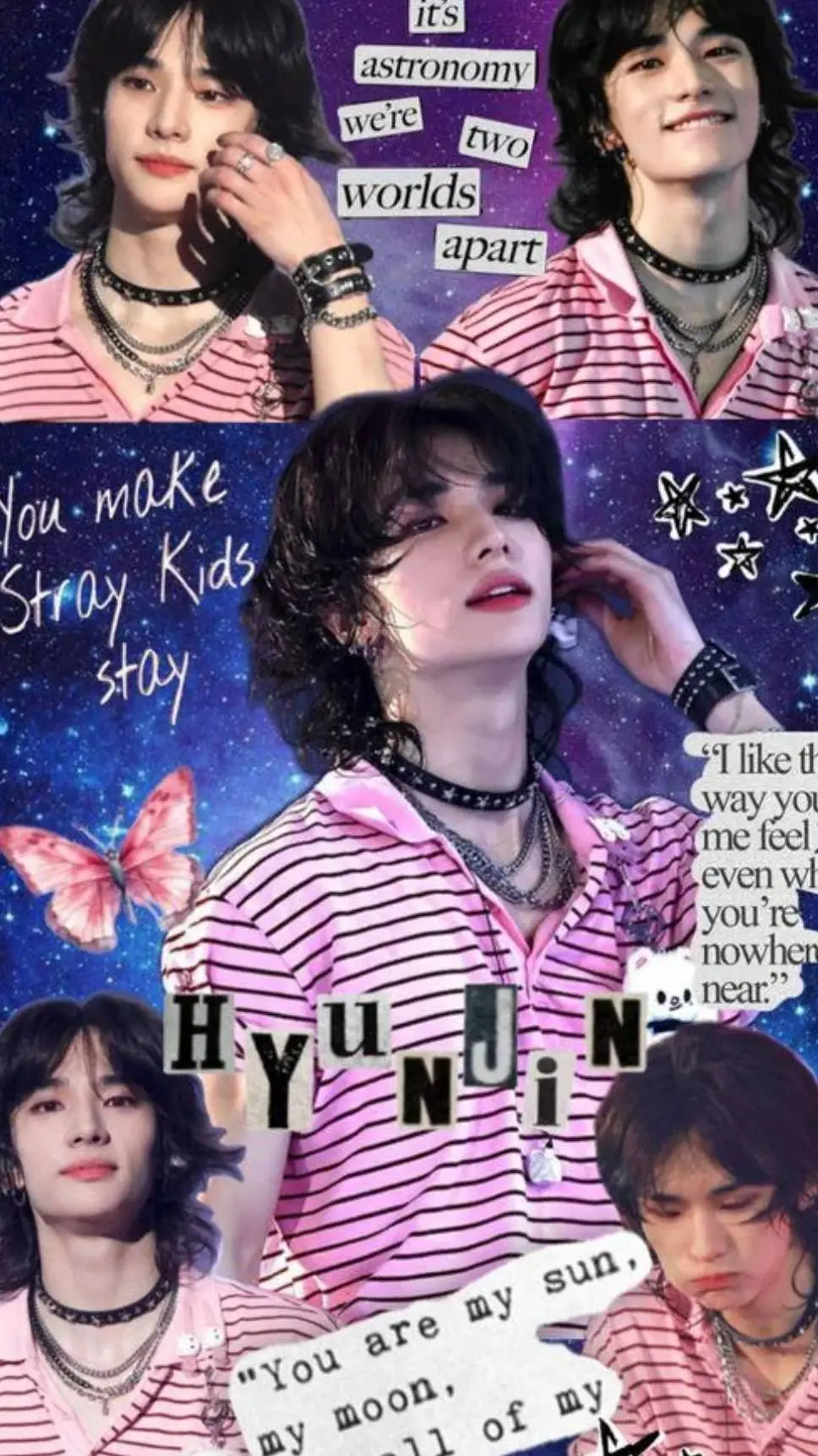 ai character: hyunjin  background